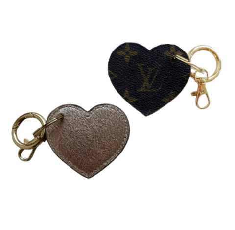LV Heart Keychain