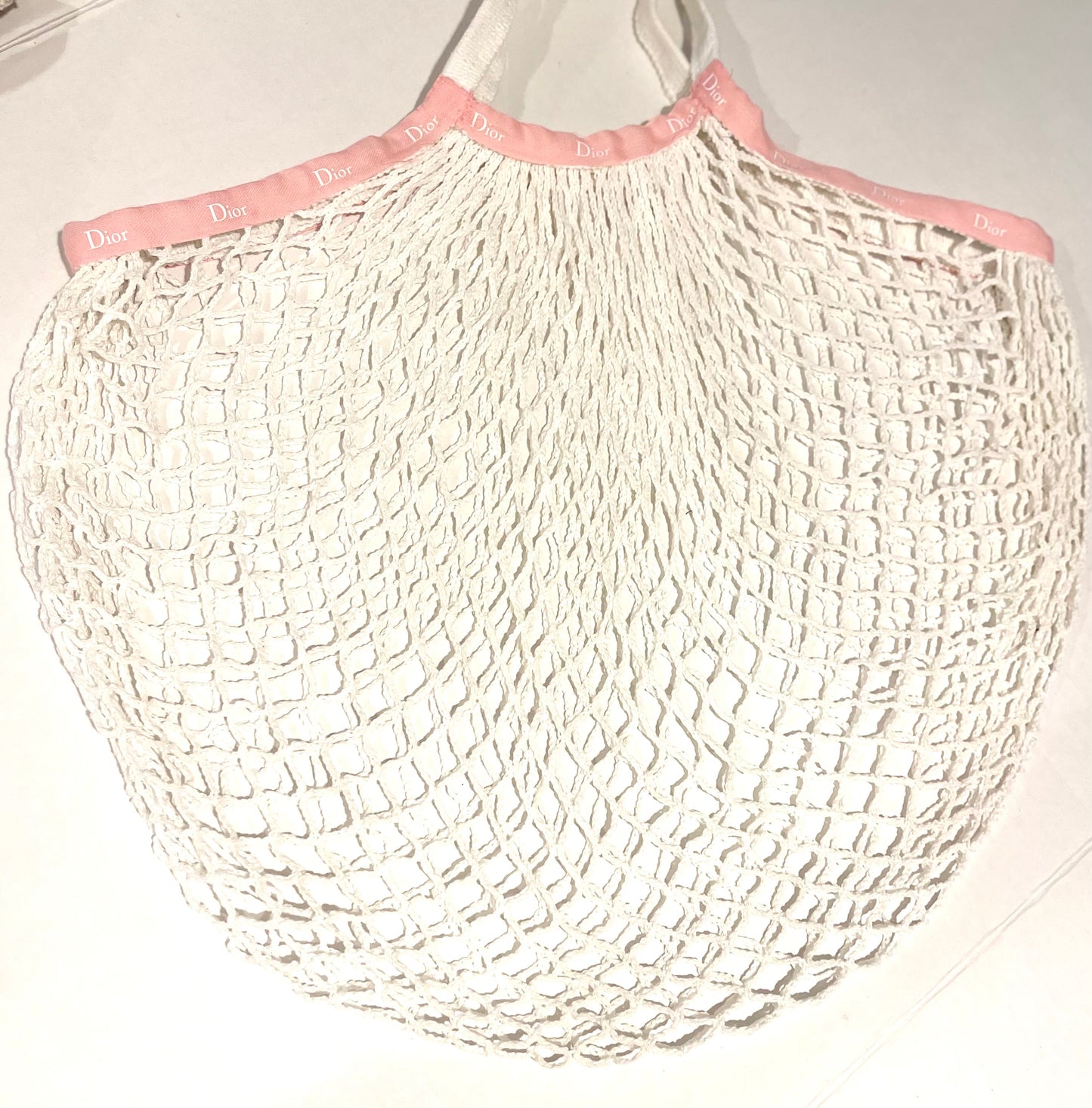 Mesh Carry-All Ribbon Tote