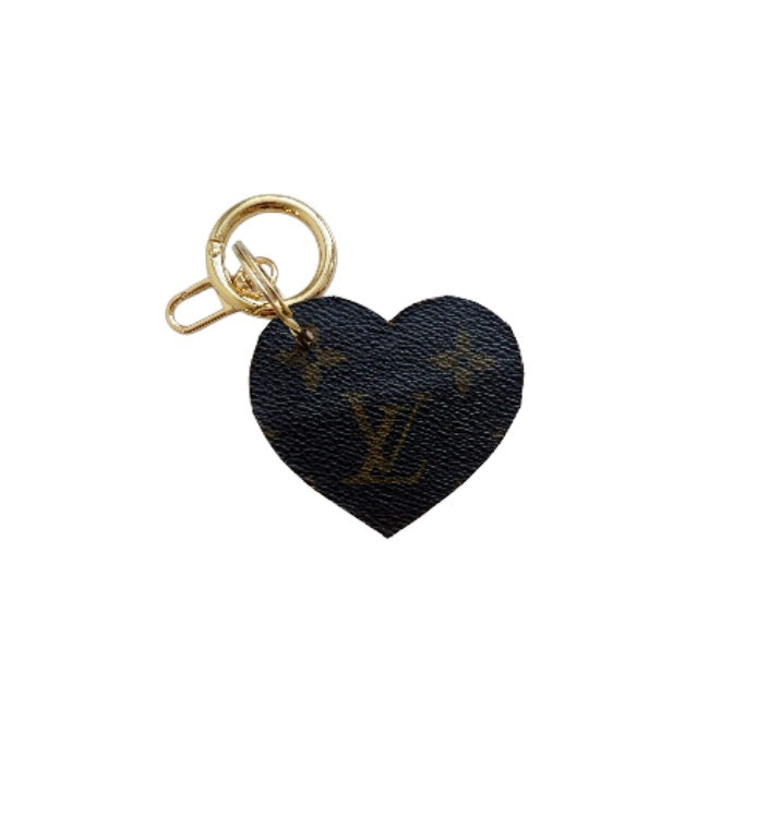 LV Heart Keychain